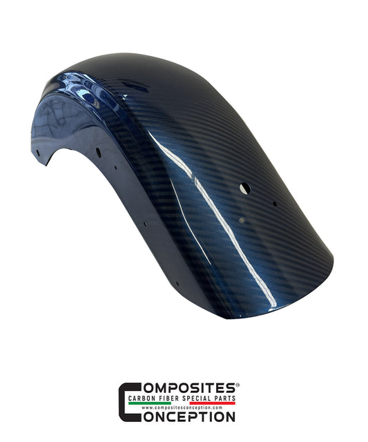 Art.Mugello CVO – Carbon Fiber Rear Fender Stock Style For Use With CVO Tail Light License Plate Mount