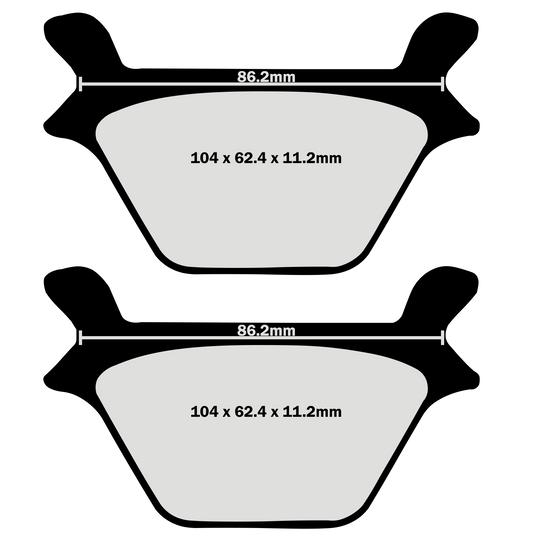 7058 Harley Davidson Brake (Rear)